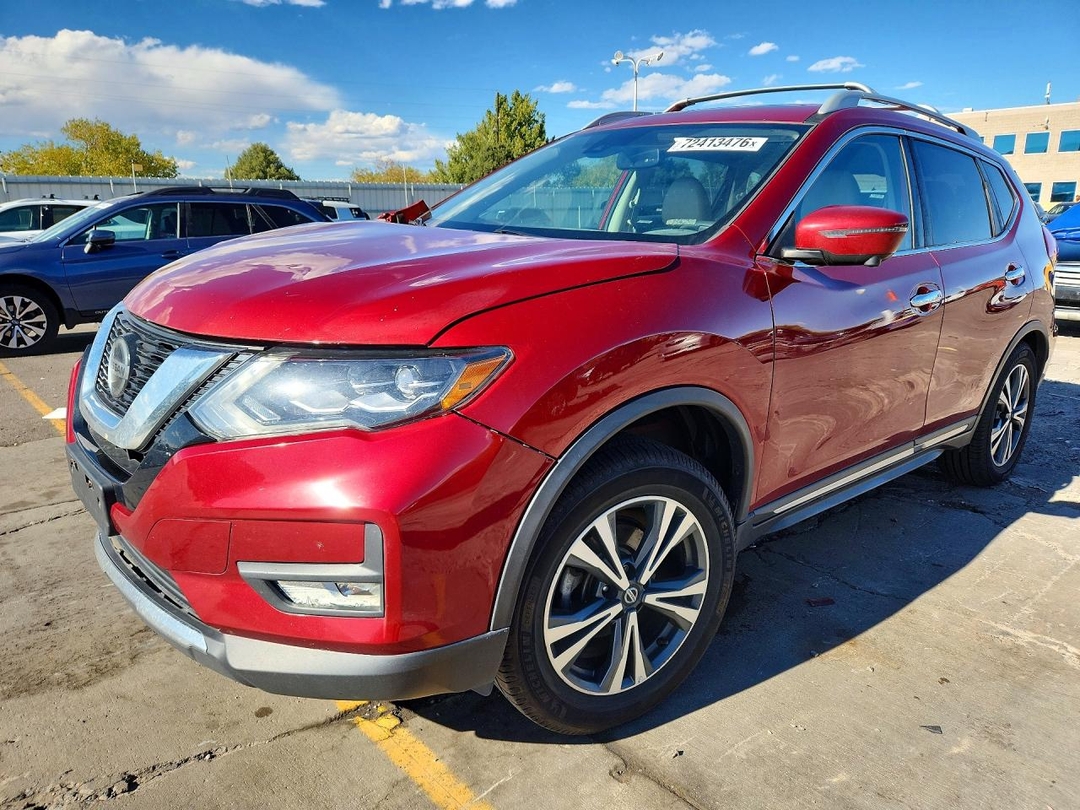 Vedere 2018 NISSAN ROGUE SL, unghi 1