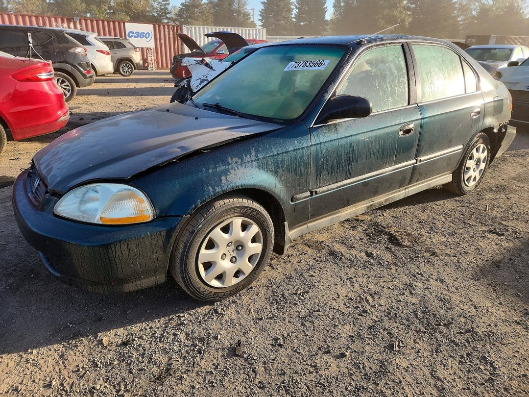 منظر 1998 HONDA CIVIC LX، زاوية 1