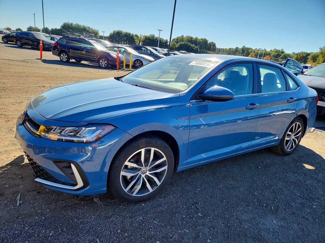 Вид 2025 VOLKSWAGEN JETTA SE, угол 1