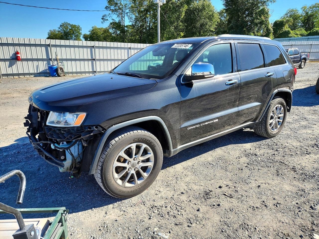 Vue de 2015 JEEP GRAND CHEROKEE LIMITED, angle 1
