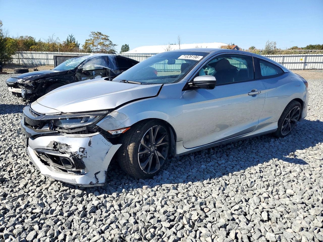 Vue de 2019 HONDA CIVIC SPORT, angle 1