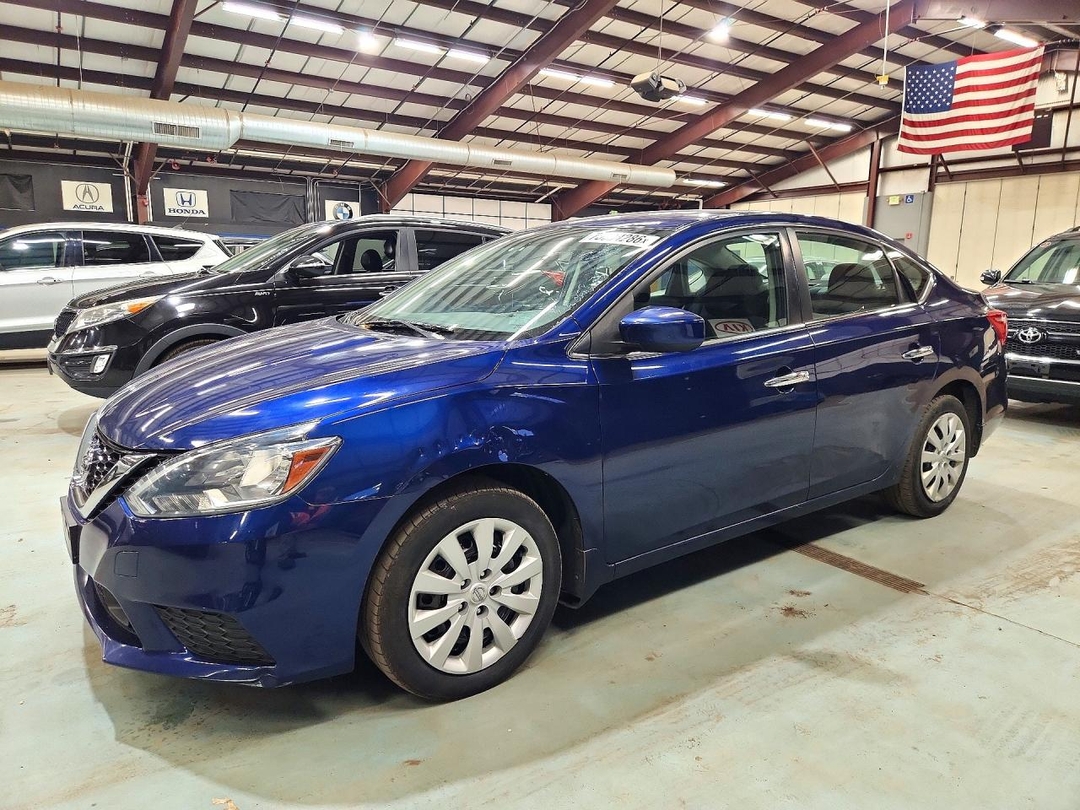 Vedere 2019 NISSAN SENTRA S, unghi 1