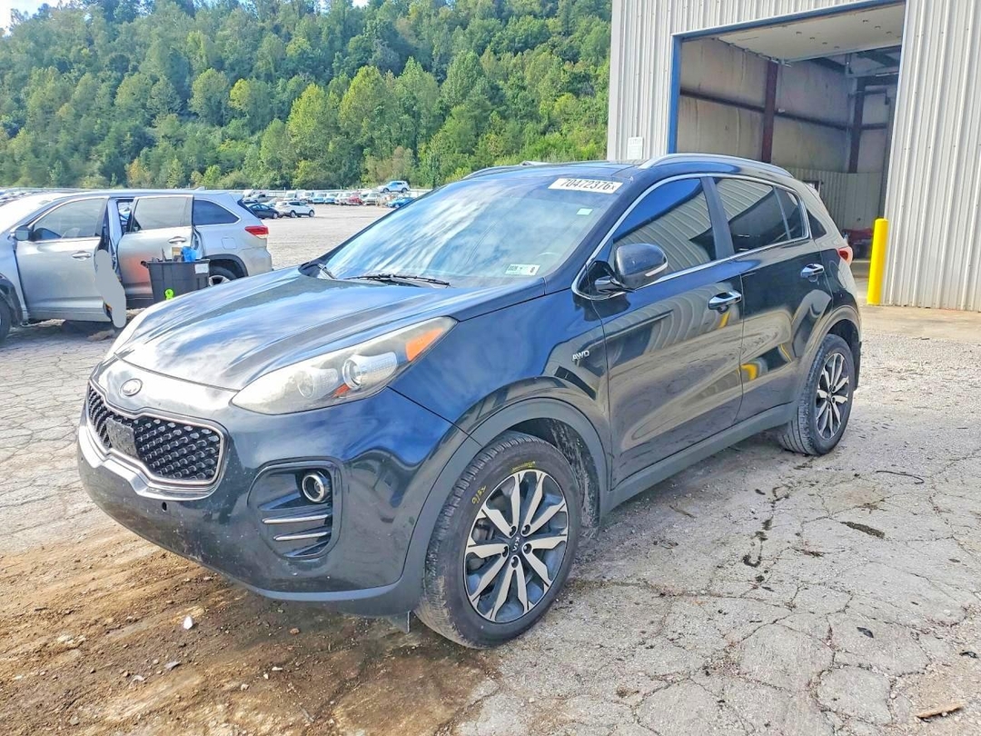 Vista de 2017 KIA SPORTAGE EX, ángulo 1
