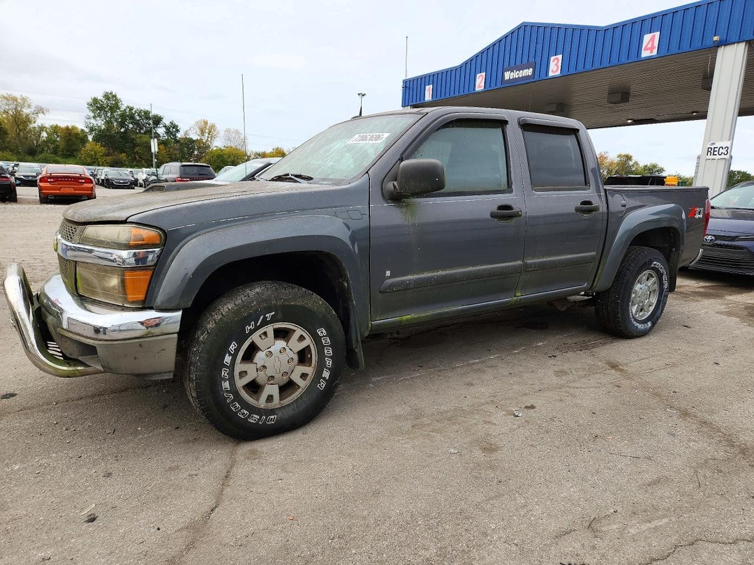 Vue de 2008 CHEVROLET COLORADO LT, angle 1