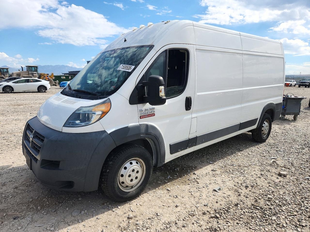 Vue de 2015 RAM PROMASTER 2500 DELIVERY VAN, angle 1
