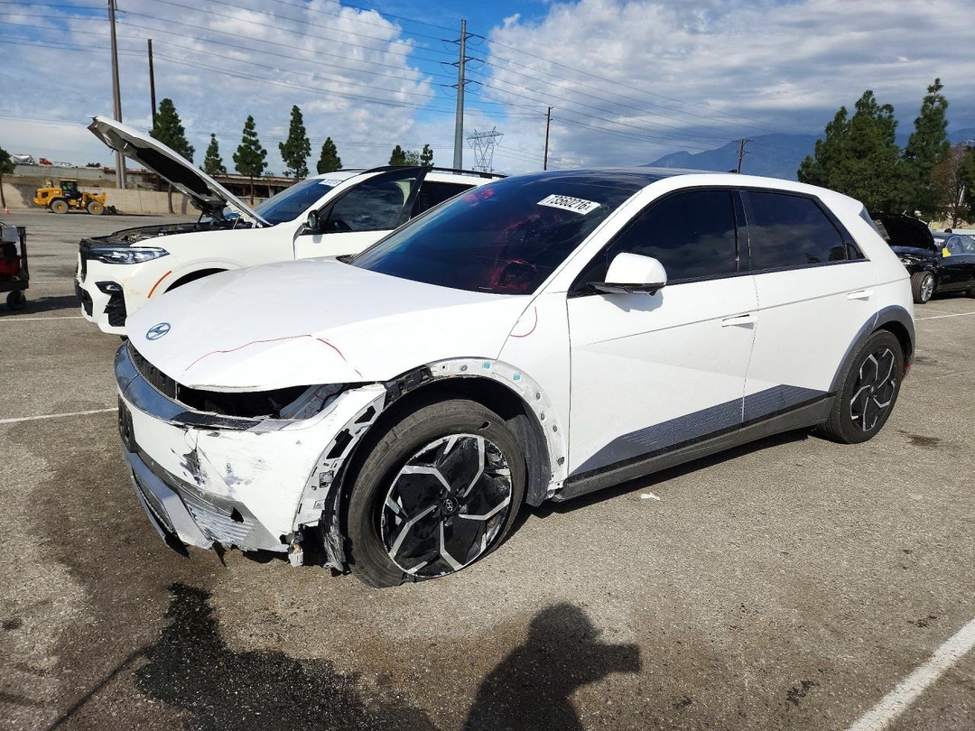 Вид 2024 HYUNDAI IONIQ 5 LIMITED, угол 1