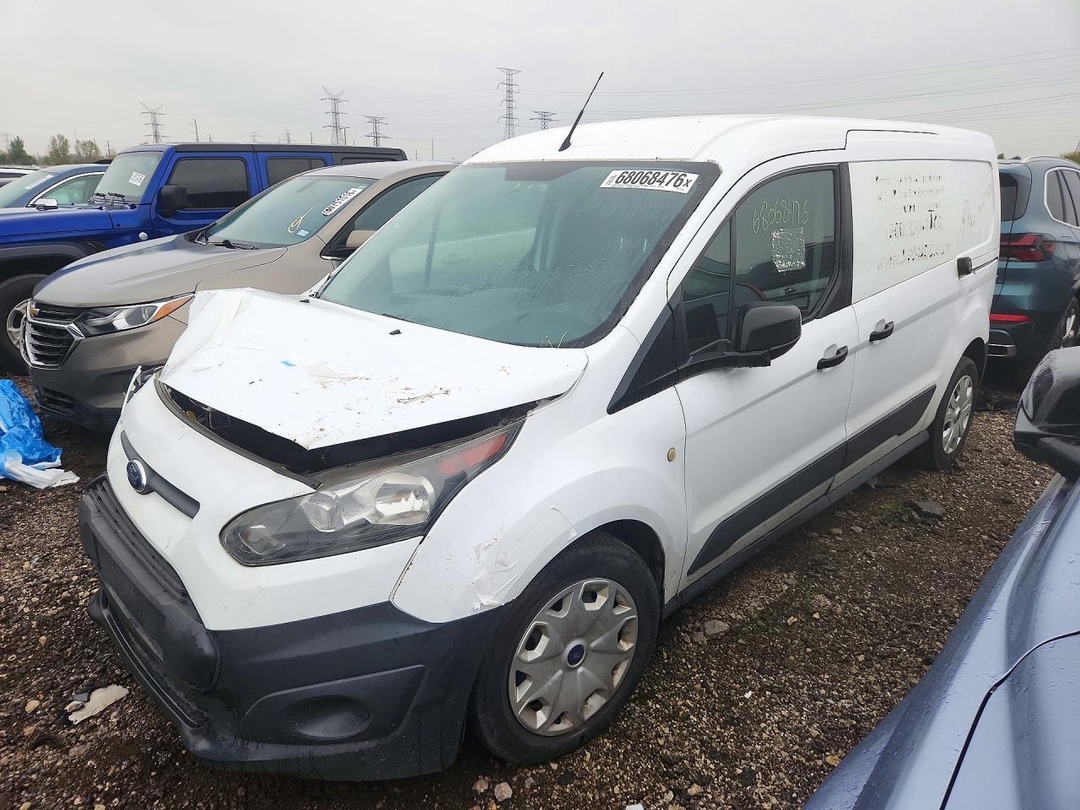 Вид 2015 FORD TRANSIT CONNECT XL, угол 1