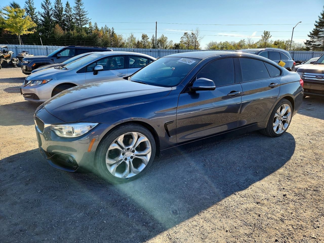 Вид 2017 BMW 430XI GRAN COUPE, угол 1