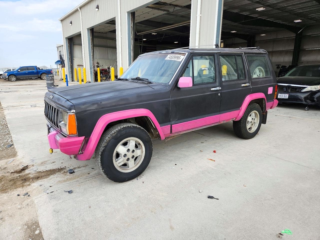 Вид 1988 JEEP CHEROKEE LAREDO, угол 1