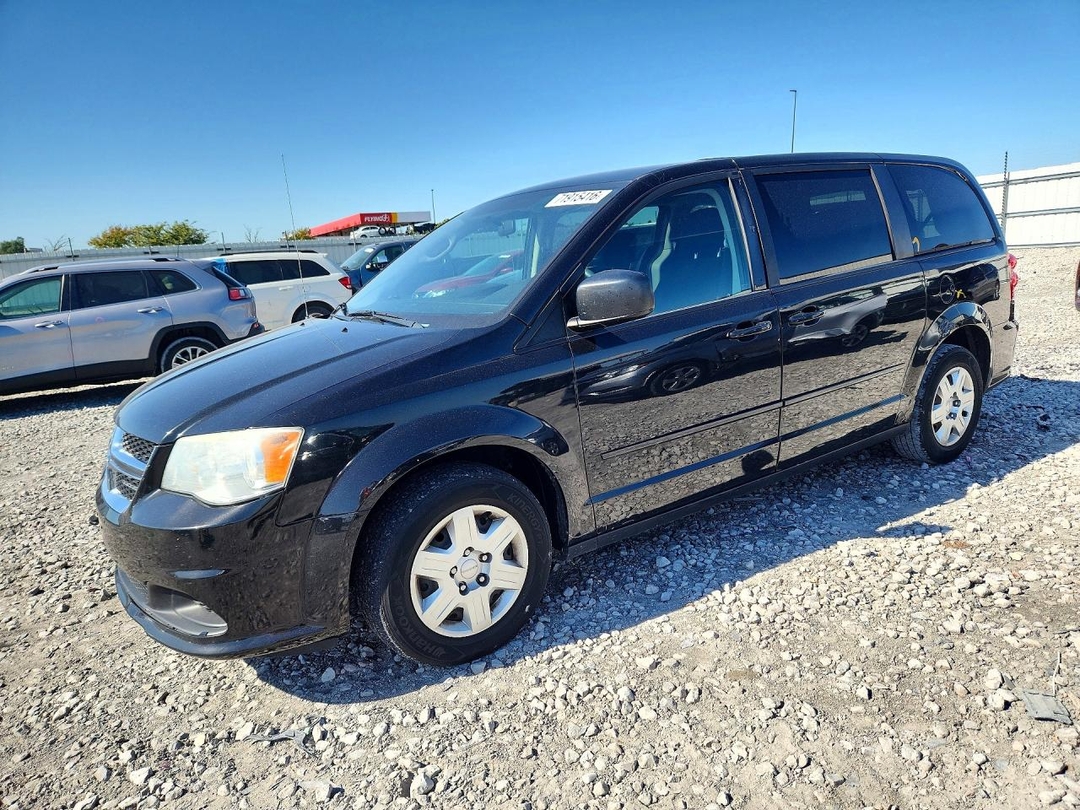 Вид 2012 DODGE GRAND CARAVAN SE, угол 1