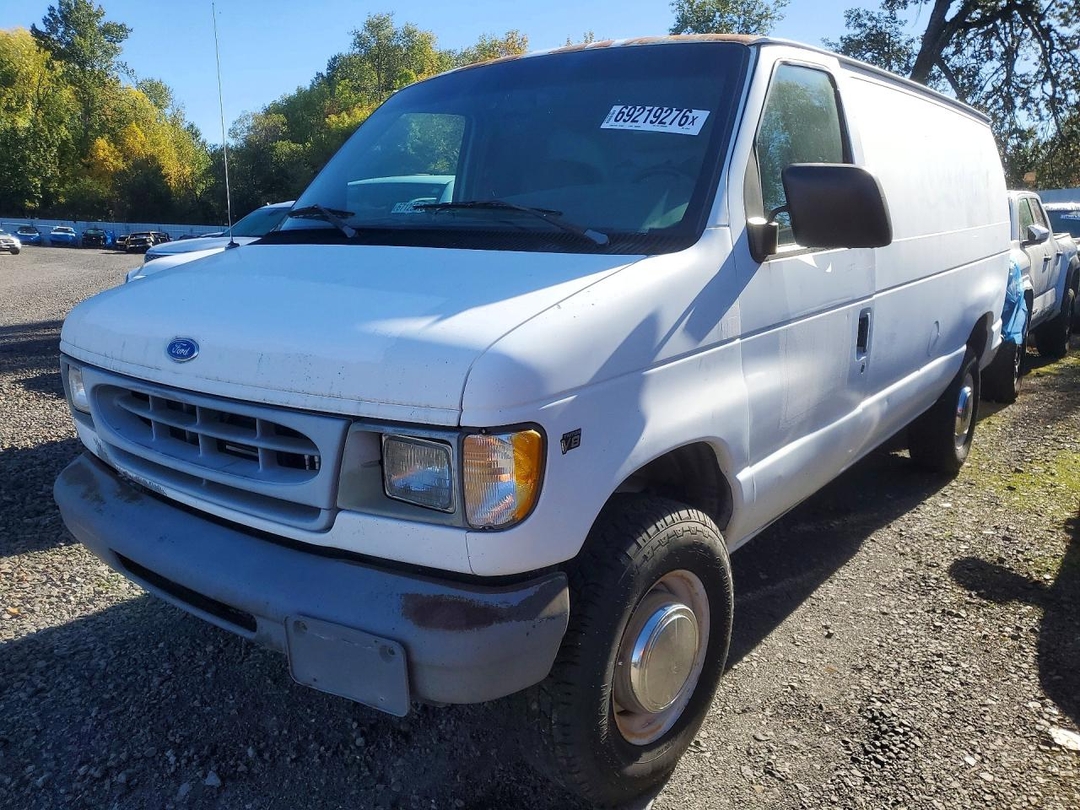 Vedere 1997 FORD ECONOLINE E350 VAN, unghi 1