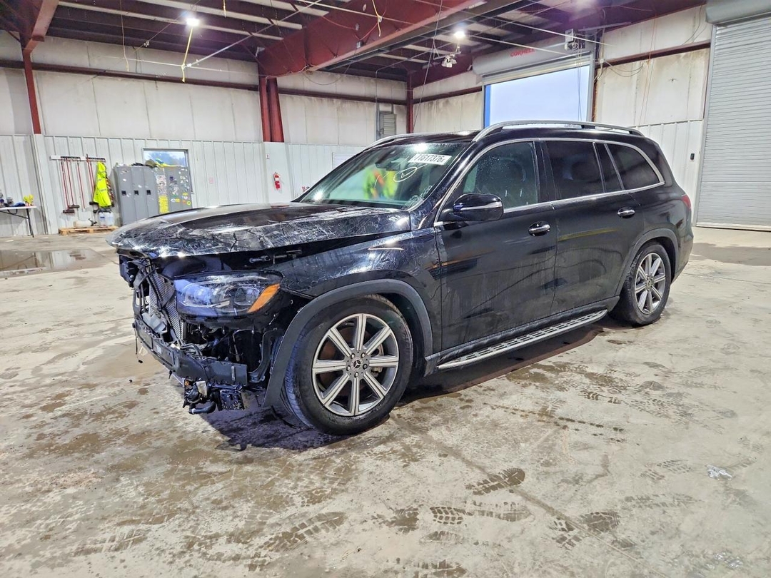 Vue de 2021 MERCEDES-BENZ GLS 450 4MATIC, angle 1
