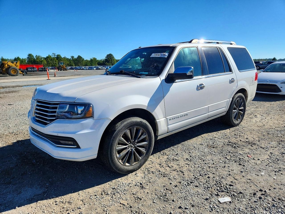 Vista de 2015 LINCOLN NAVIGATOR, ángulo 1