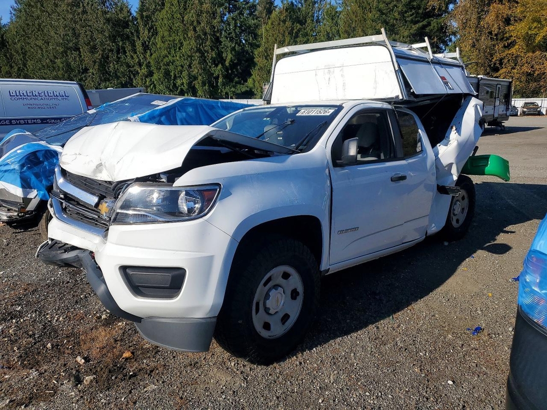 Вид 2016 CHEVROLET COLORADO, угол 1