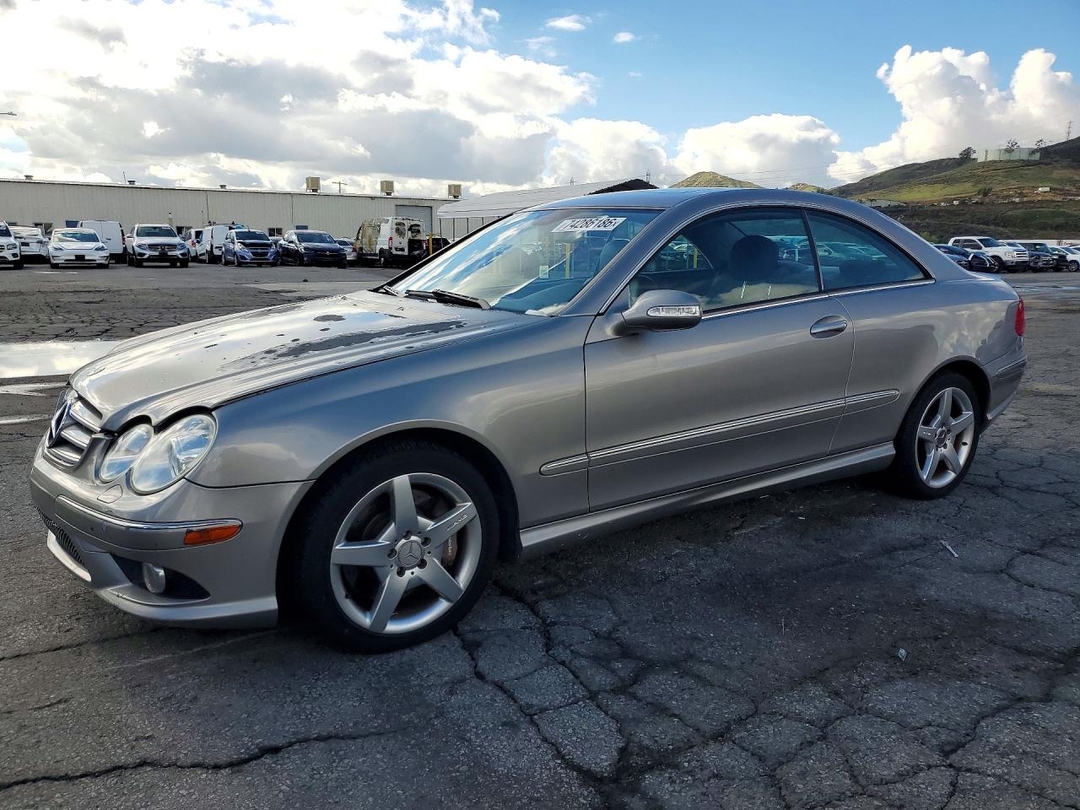 Вид 2007 MERCEDES-BENZ CLK 550, угол 1