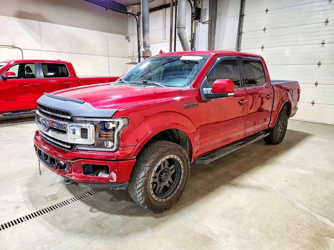 Vue de 2018 FORD F150 SUPERCREW, angle 1