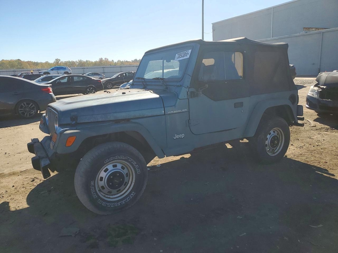 Vue de 1998 JEEP WRANGLER / TJ SE, angle 1