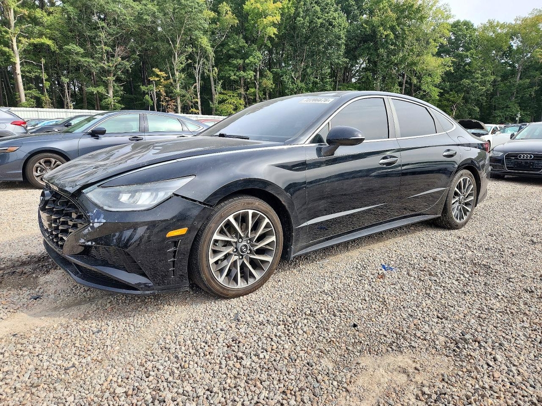 Vista de 2020 HYUNDAI SONATA LIMITED, ángulo 1