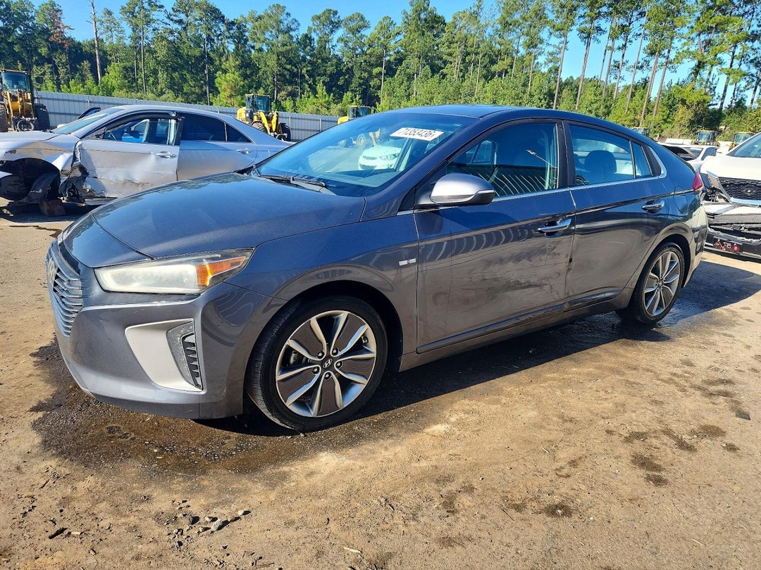 Вид 2019 HYUNDAI IONIQ LIMITED, угол 1