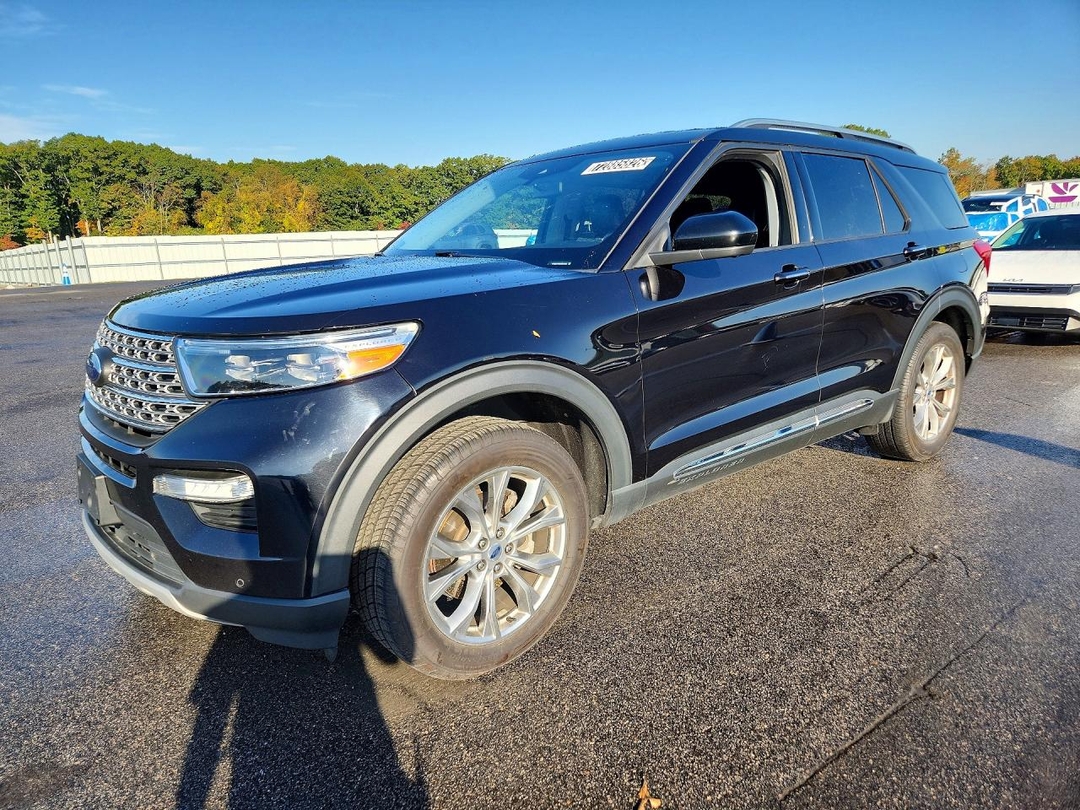 Vue de 2022 FORD EXPLORER LIMITED, angle 1