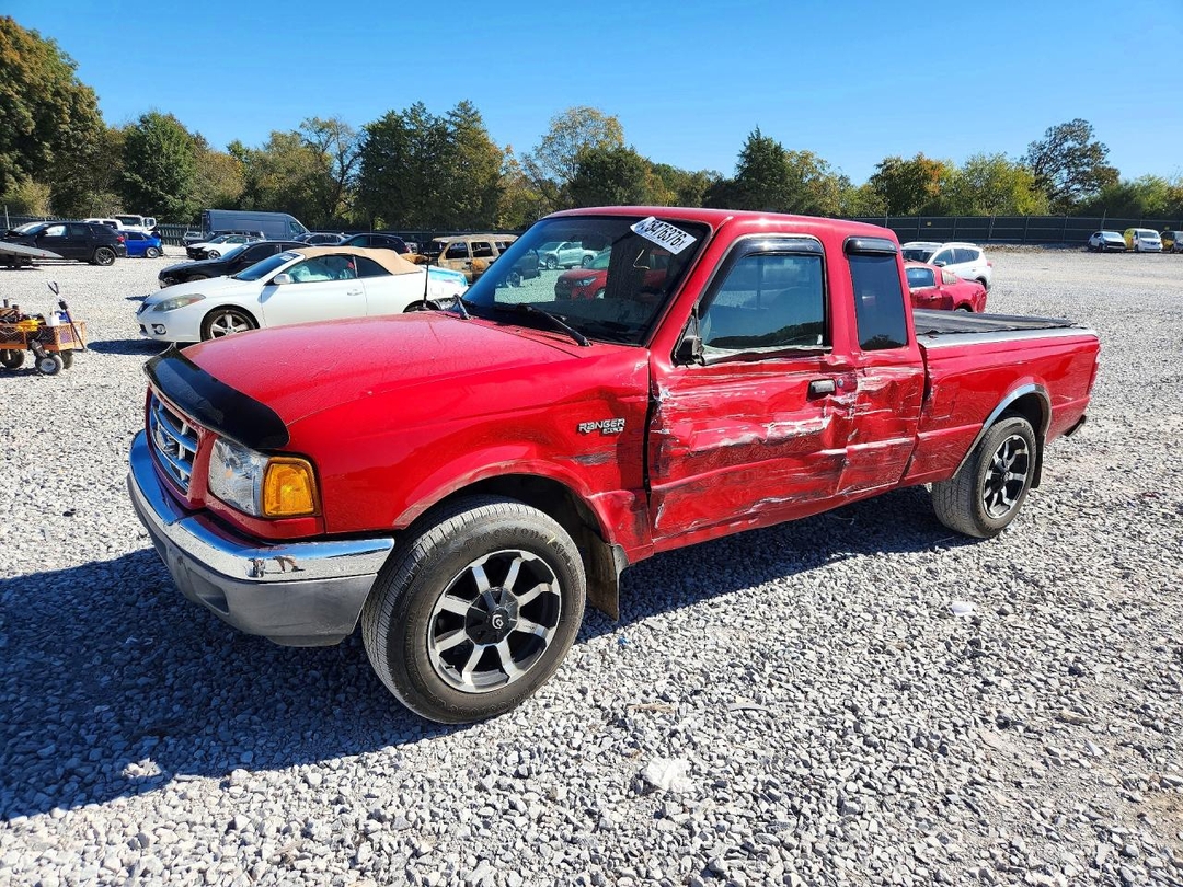 Vista de 2001 FORD RANGER SUPER CAB, ángulo 1