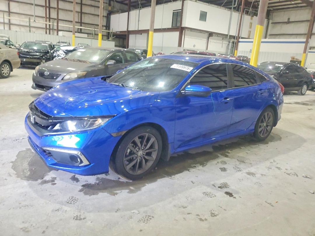 Vedere 2021 HONDA CIVIC EXL, unghi 1