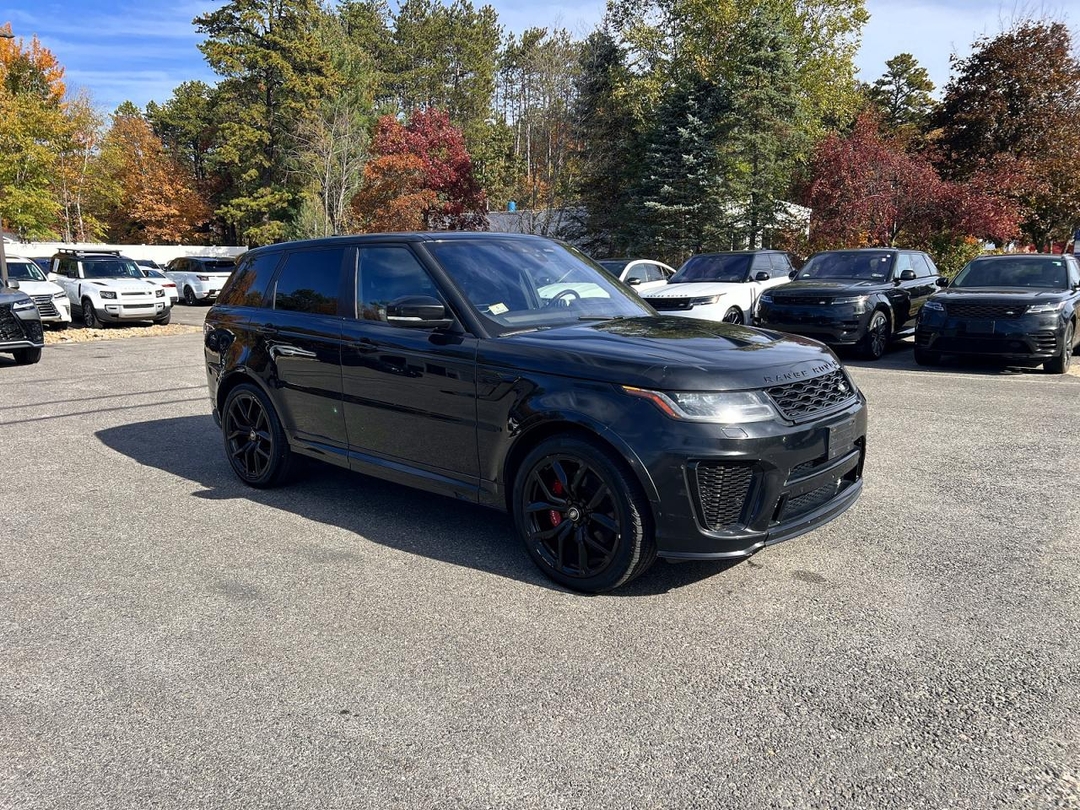 Вид 2018 LAND ROVER RANGE ROVER SPORT SVR, угол 1