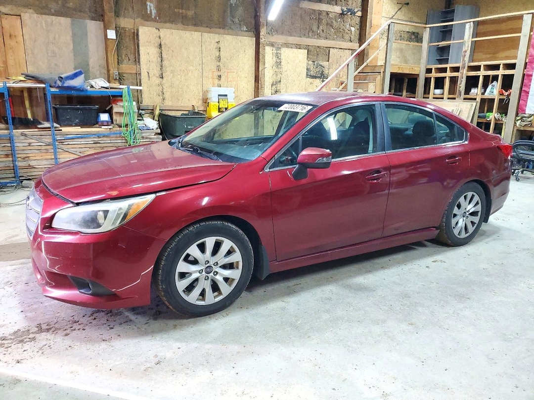 Vue de 2017 SUBARU LEGACY 2.5I PREMIUM, angle 1