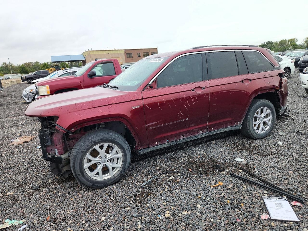Vista de 2022 JEEP GRAND CHEROKEE LIMITED, ángulo 1