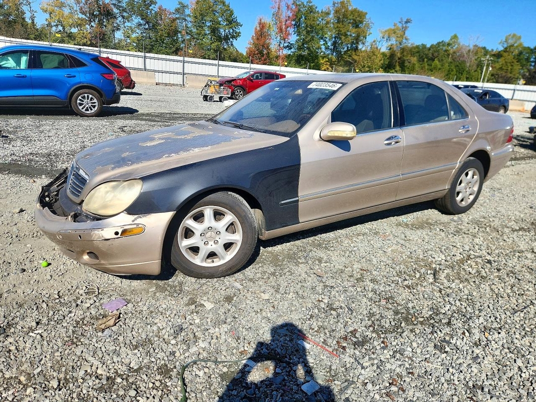 Вид 2001 MERCEDES-BENZ S430, угол 1