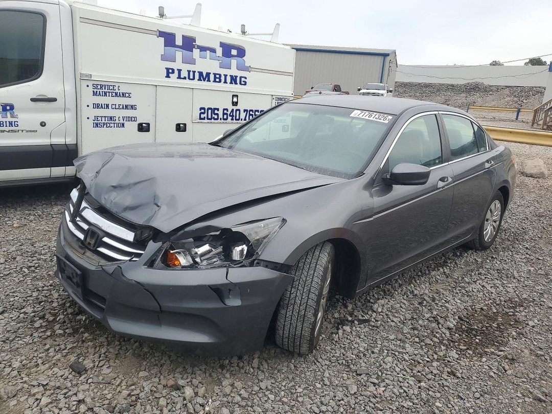 منظر 2012 HONDA ACCORD LX، زاوية 1