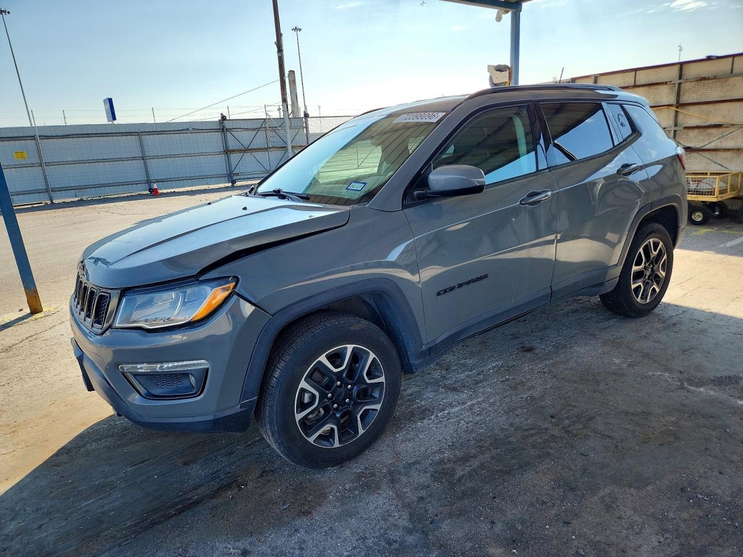 Вид 2019 JEEP COMPASS SPORT, угол 1