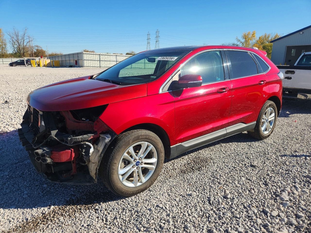 Vue de 2018 FORD EDGE SEL, angle 1