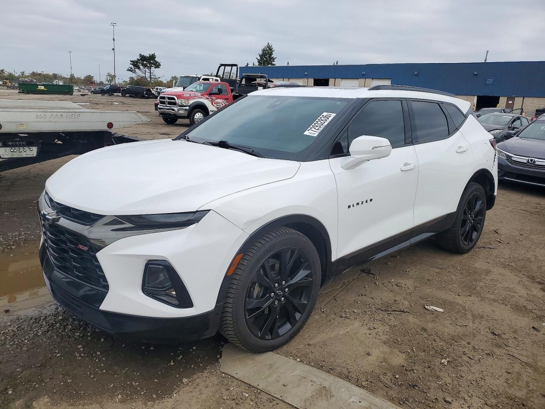 Vedere 2019 CHEVROLET BLAZER RS, unghi 1