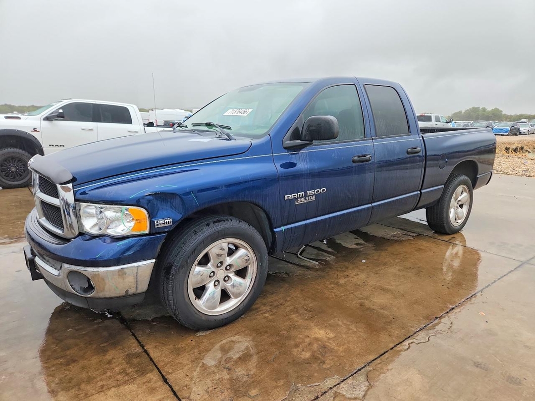 Вид 2003 DODGE RAM 1500 ST, угол 1