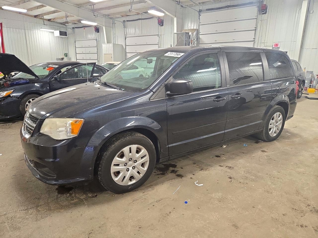 منظر 2014 DODGE GRAND CARAVAN SE، زاوية 1