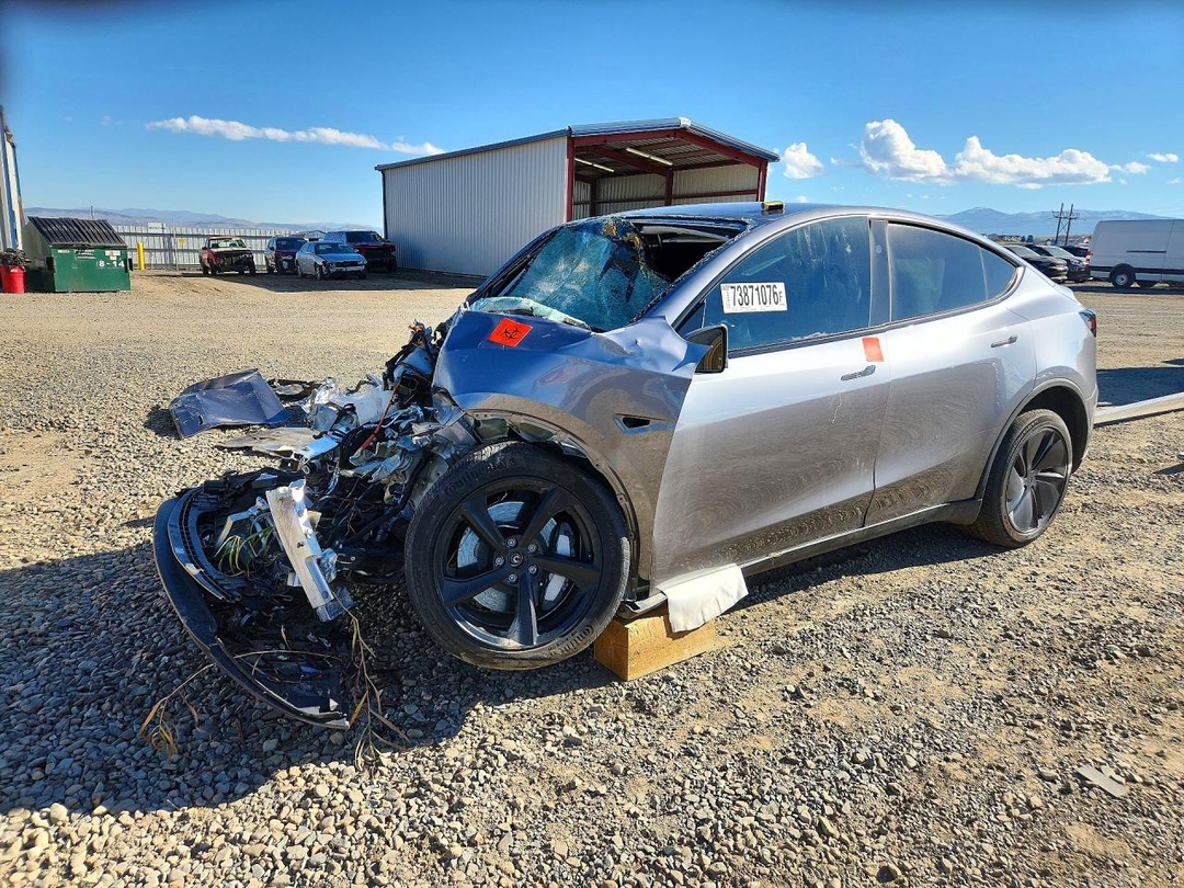 2026 TESLA MODEL Y view, angle 1