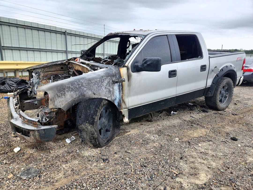 منظر 2005 FORD F150 SUPERCREW، زاوية 1