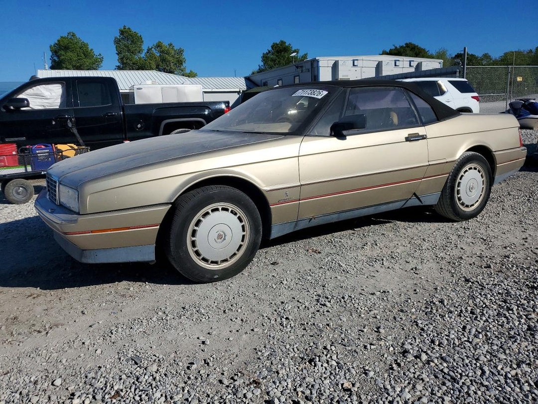 Вид 1992 CADILLAC ALLANTE, угол 1