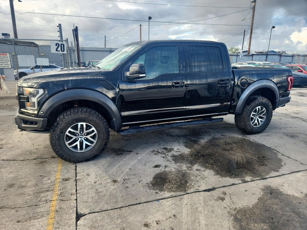 Вид 2017 FORD F150 RAPTOR, угол 1