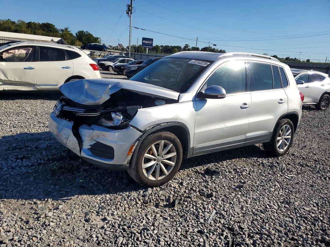 Vue de 2017 VOLKSWAGEN TIGUAN WOLFSBURG, angle 1