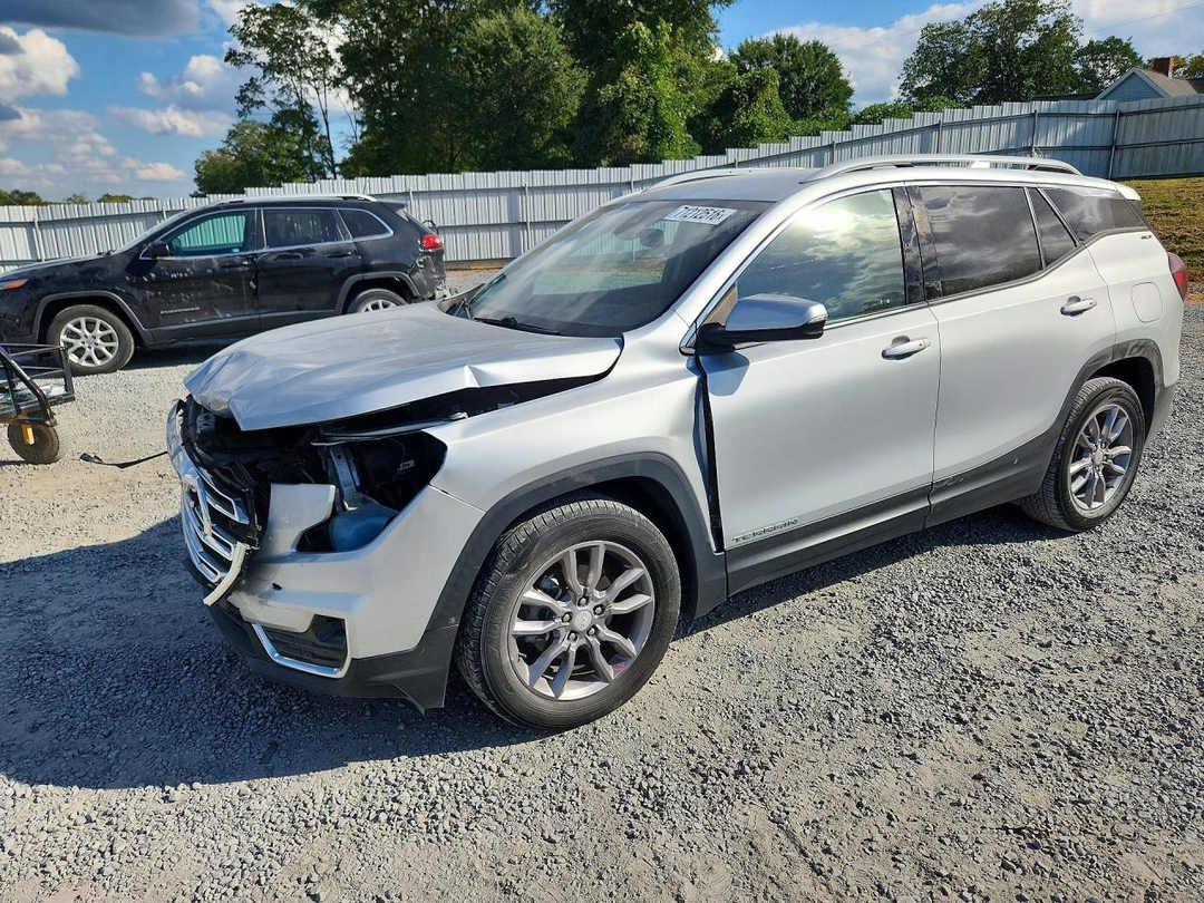 منظر 2022 GMC TERRAIN SLT، زاوية 1