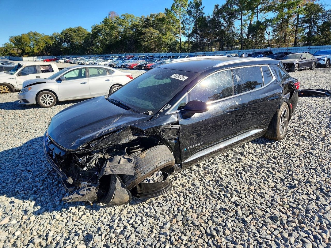 Vue de 2025 CHEVROLET EQUINOX LT, angle 1