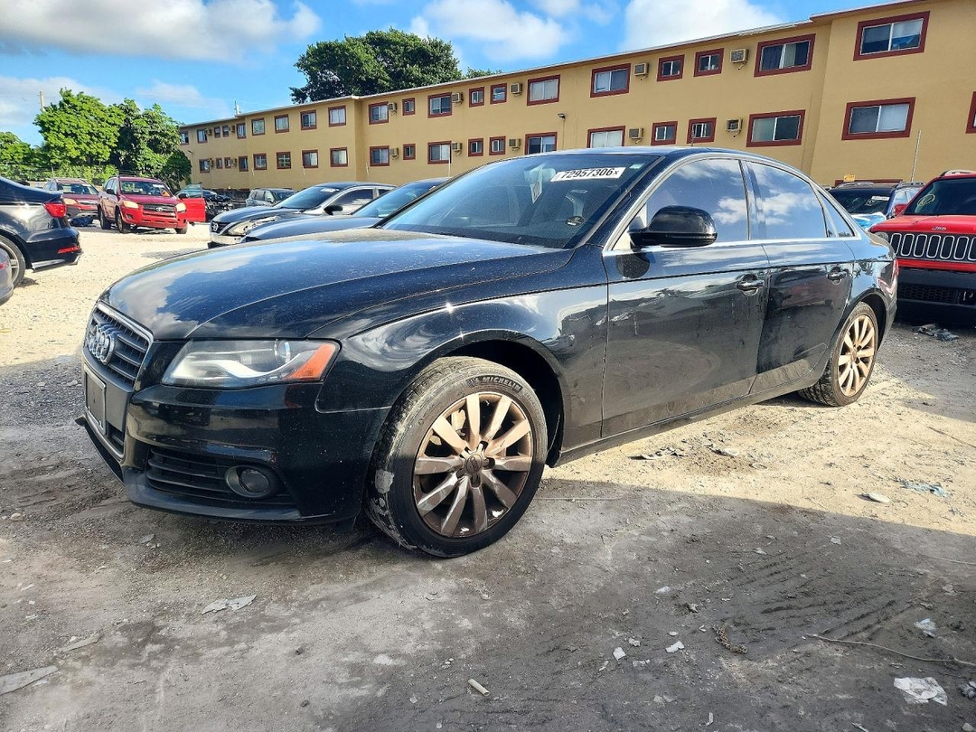 Вид 2009 AUDI A4 PREMIUM PLUS, угол 1