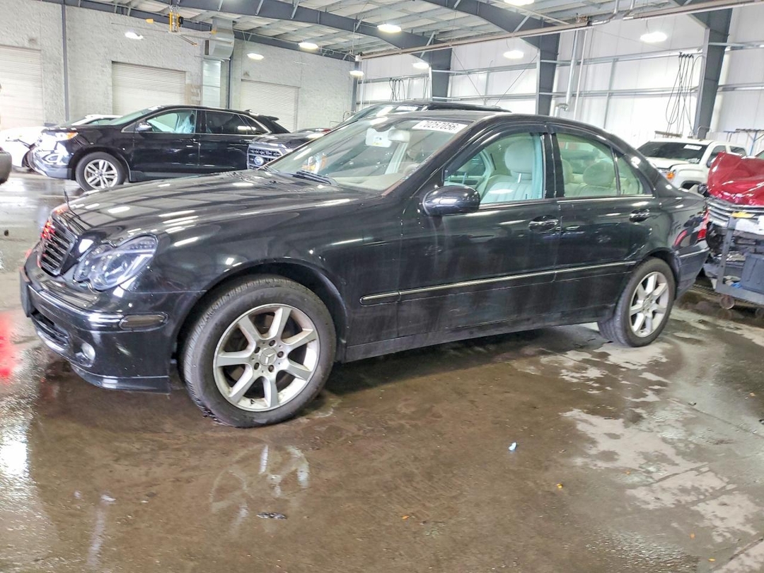 Vista de 2007 MERCEDES-BENZ C 280 4MATIC, ángulo 1