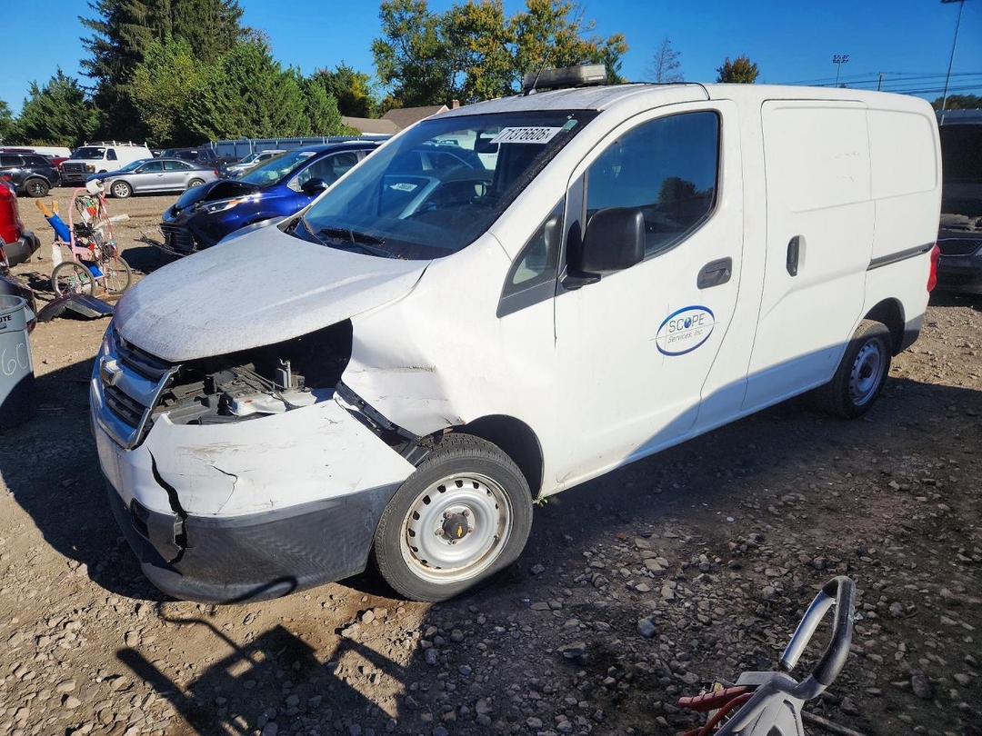 Vue de 2017 CHEVROLET CITY EXPRESS LS, angle 1
