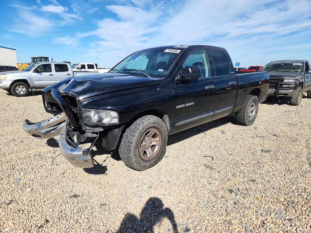 Vista de 2002 DODGE RAM 1500, ángulo 1