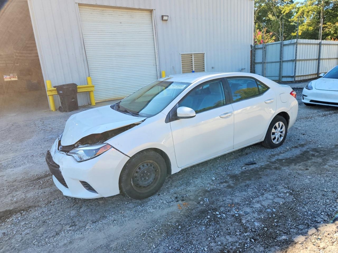 منظر 2016 TOYOTA COROLLA LE ECO، زاوية 1