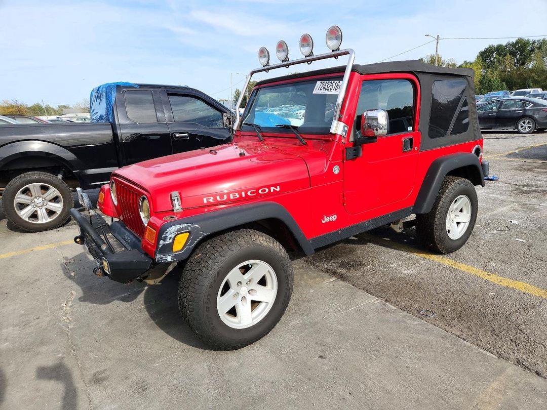 Vista de 2006 JEEP WRANGLER / TJ RUBICON, ángulo 1