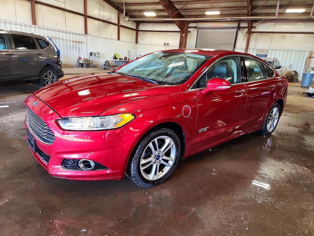 Вид 2015 FORD FUSION TITANIUM PHEV, угол 1